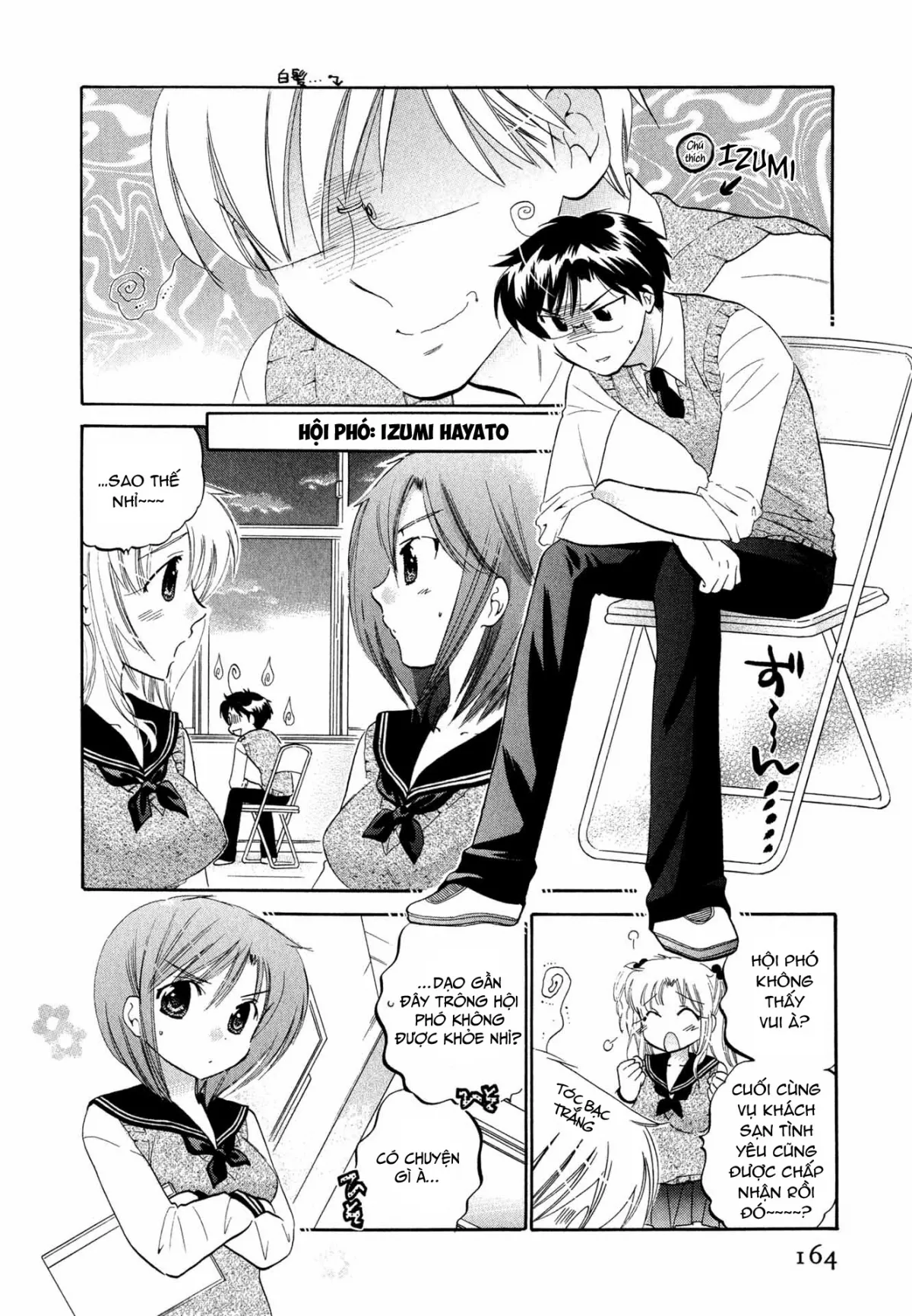 HentaiVN.net - Ảnh 4 - Vợ tôi là chủ tịch hội học sinh [Okusama wa Seito Kaichou; My Wife is Captain of Student Council] - Chap 8: Vợ chồng tôi (HẾT)