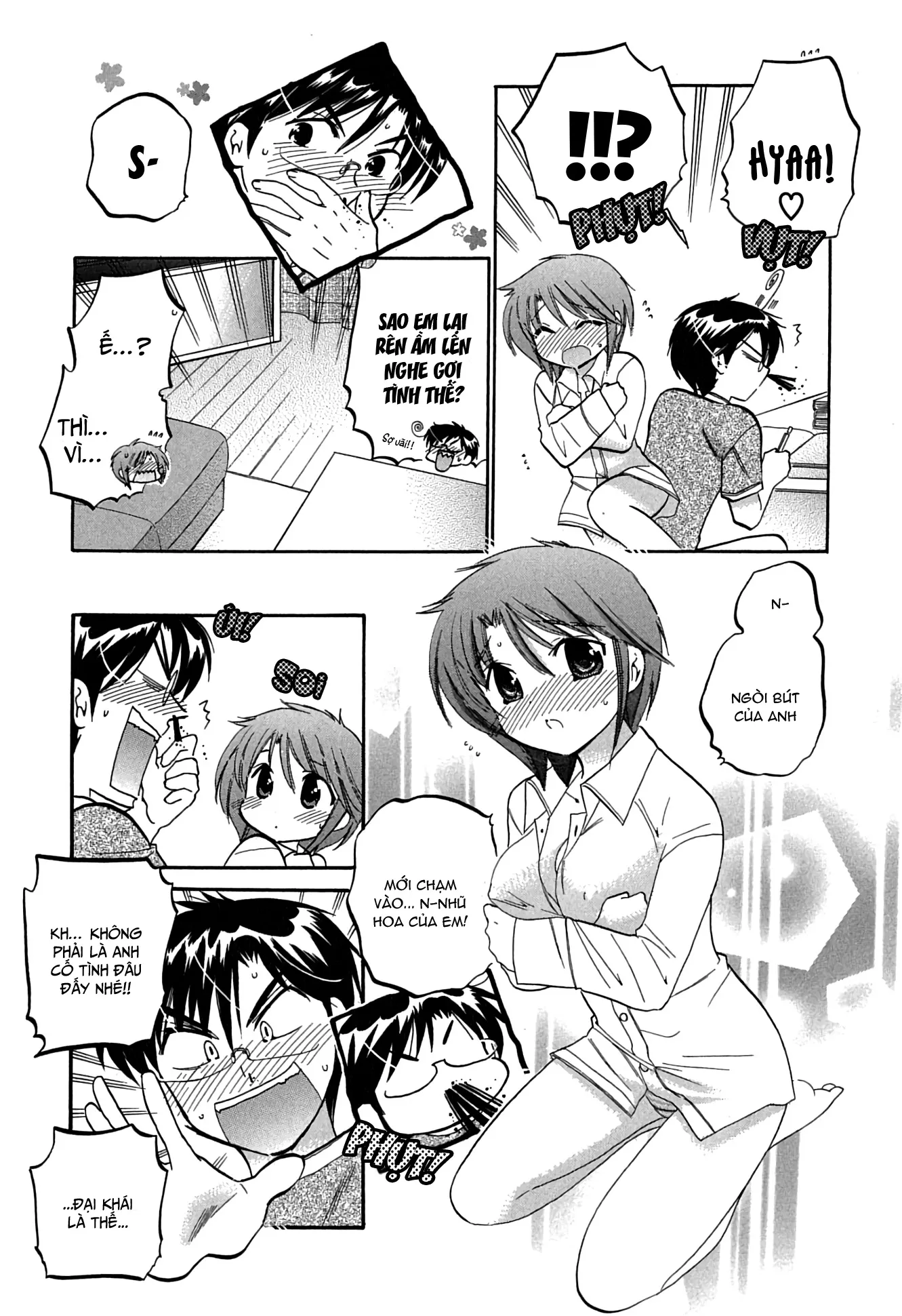 HentaiVN.net - Ảnh 10 - Vợ tôi là chủ tịch hội học sinh [Okusama wa Seito Kaichou; My Wife is Captain of Student Council] - Chap 8.5: Phụ chương