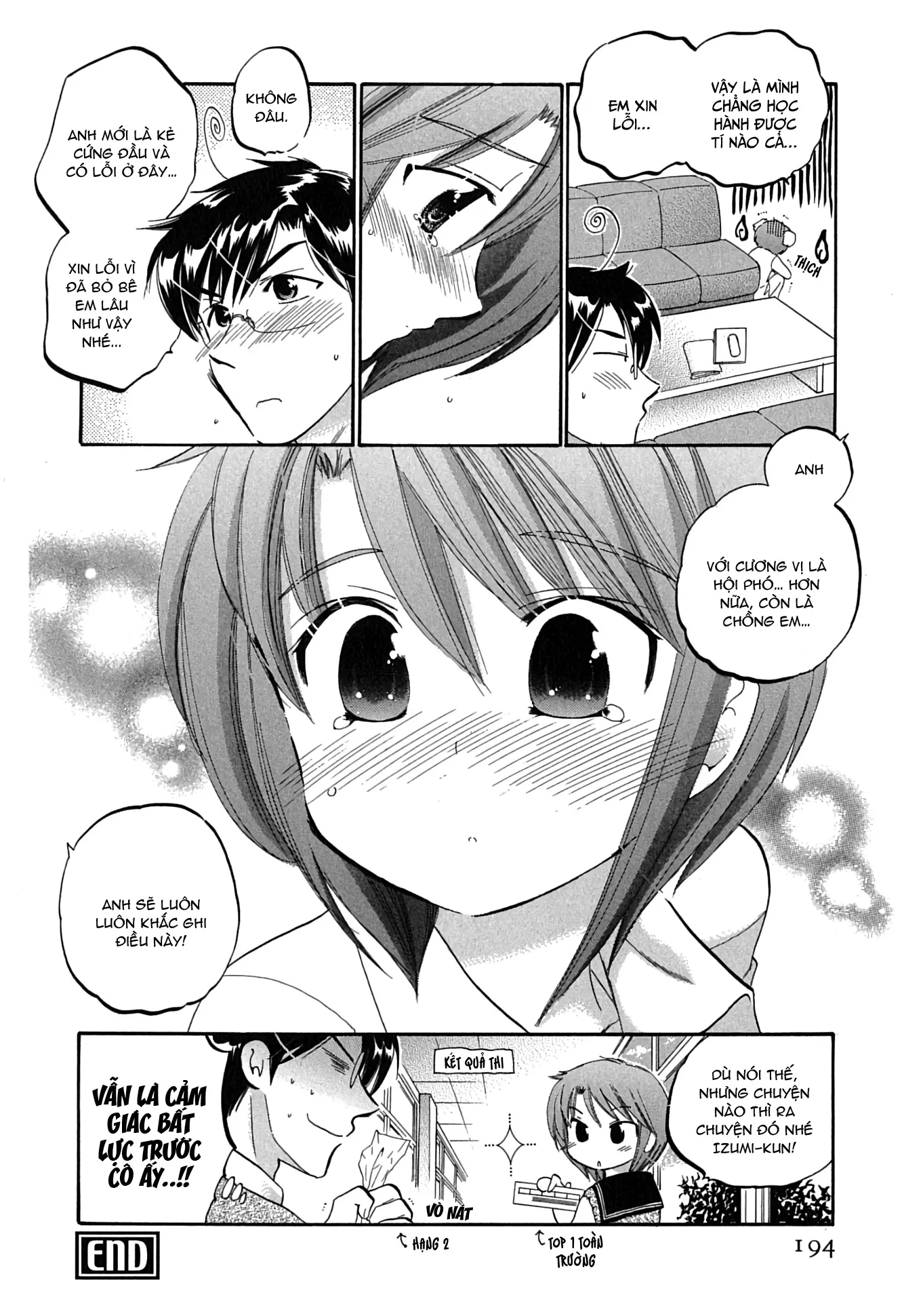 HentaiVN.net - Ảnh 23 - Vợ tôi là chủ tịch hội học sinh [Okusama wa Seito Kaichou; My Wife is Captain of Student Council] - Chap 8.5: Phụ chương