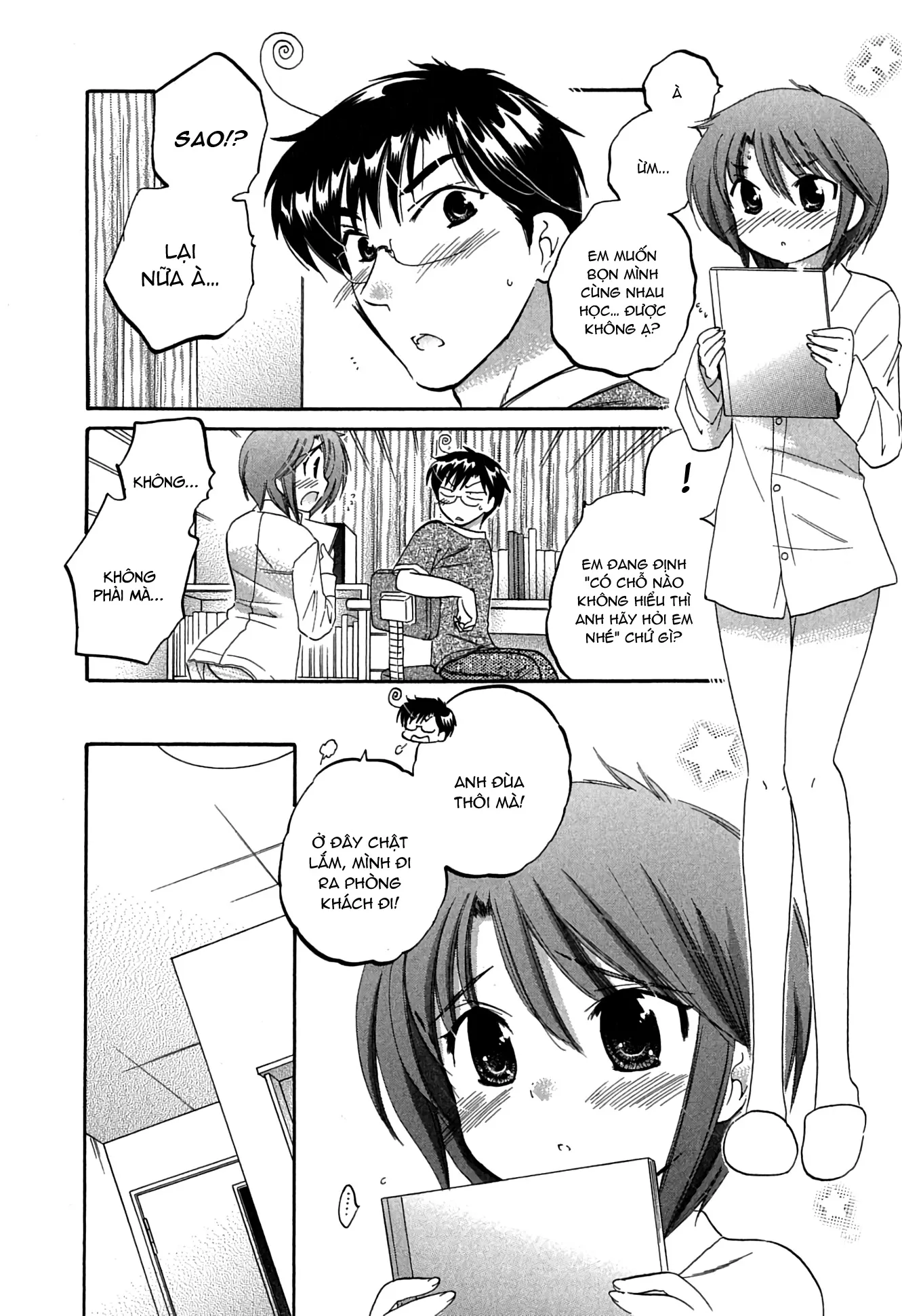 HentaiVN.net - Ảnh 7 - Vợ tôi là chủ tịch hội học sinh [Okusama wa Seito Kaichou; My Wife is Captain of Student Council] - Chap 8.5: Phụ chương