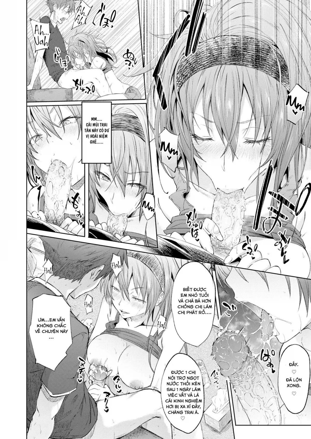 HentaiVN.net - Ảnh 10 - Con Cá Chà Bặc làm việc vặt [The Young Housewife's Circumstances] - Oneshot