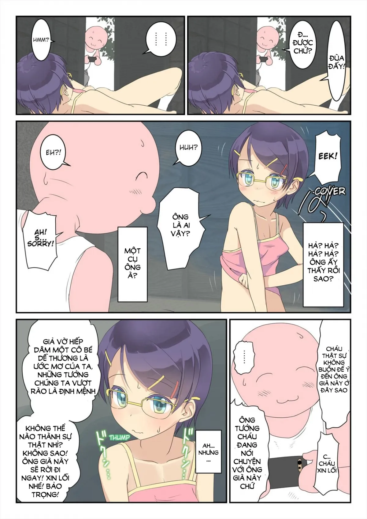 HentaiVN.net - Ảnh 10 - Rape ni Akogareteru Onnanoko ga Yamagoya ni Hitori de Itara [If A Rape Loving Girl is Alone in a Mountain] - Oneshot
