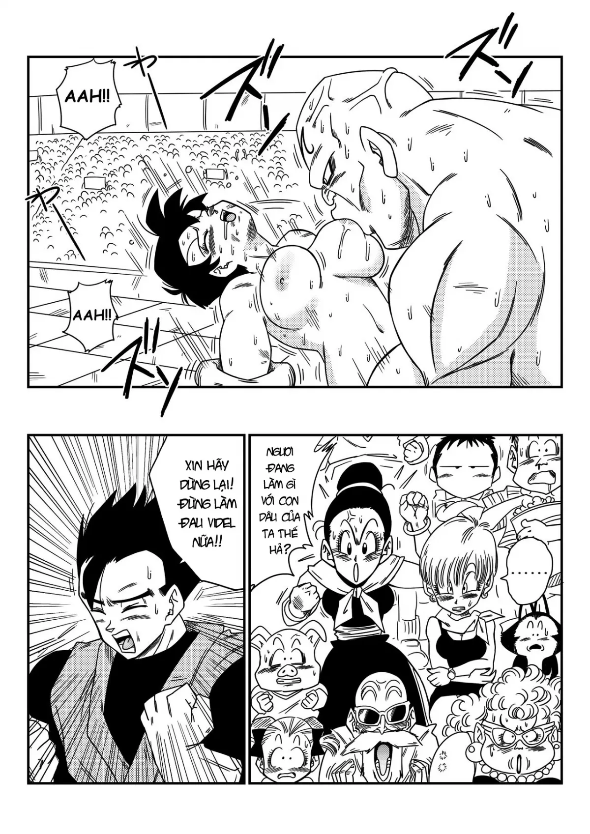 HentaiVN.net - Ảnh 17 - Videl VS Spopovich (Dragon Ball Z) - Oneshot