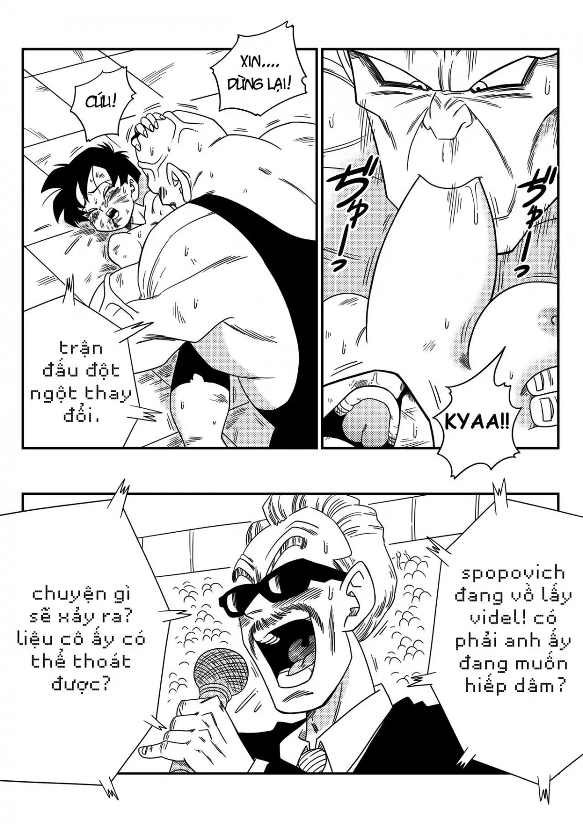 HentaiVN.net - Ảnh 8 - Videl VS Spopovich (Dragon Ball Z) - Oneshot
