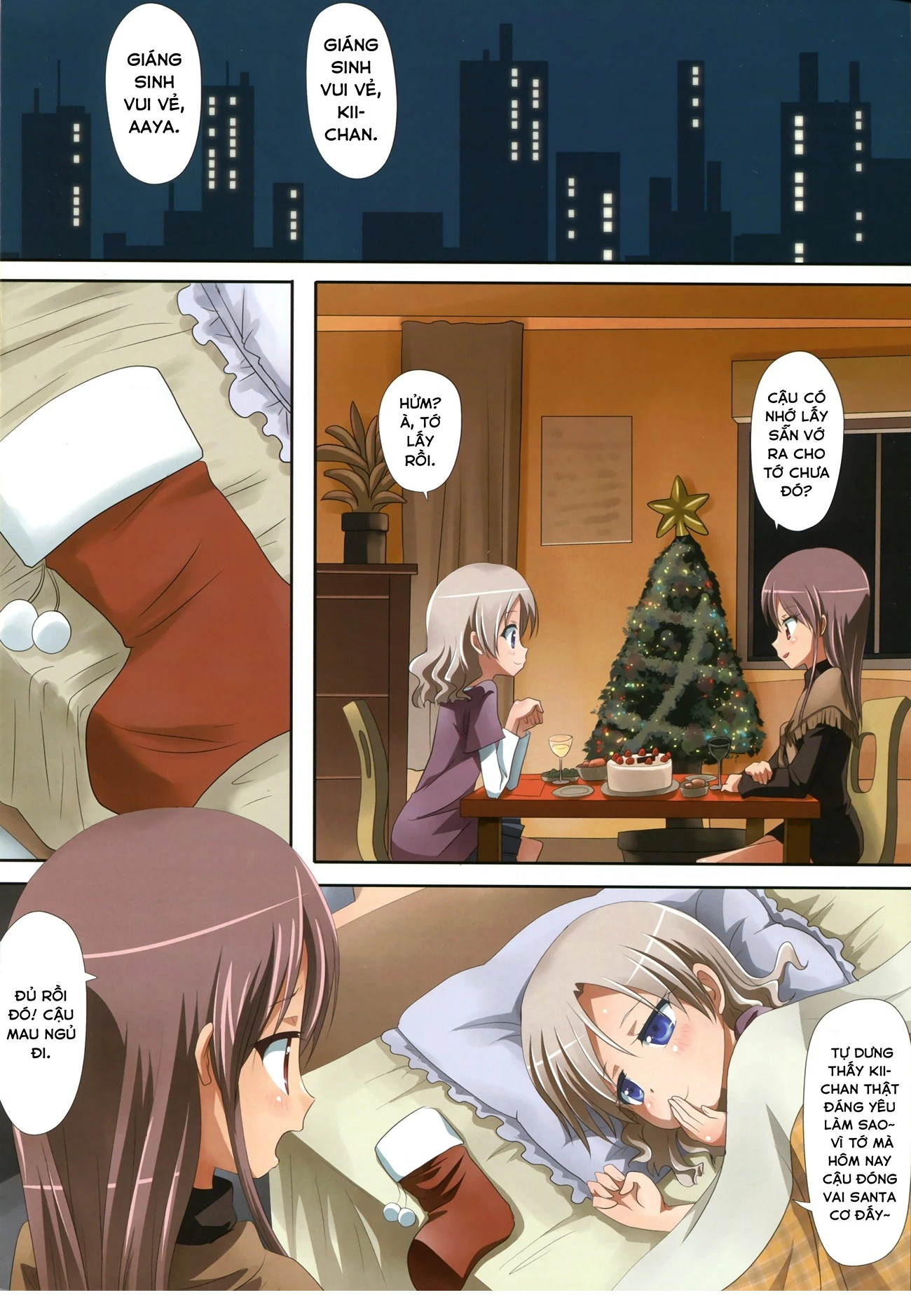 HentaiVN.net - Ảnh 14 - Kuttsukiboshi oneshots - Secret Work