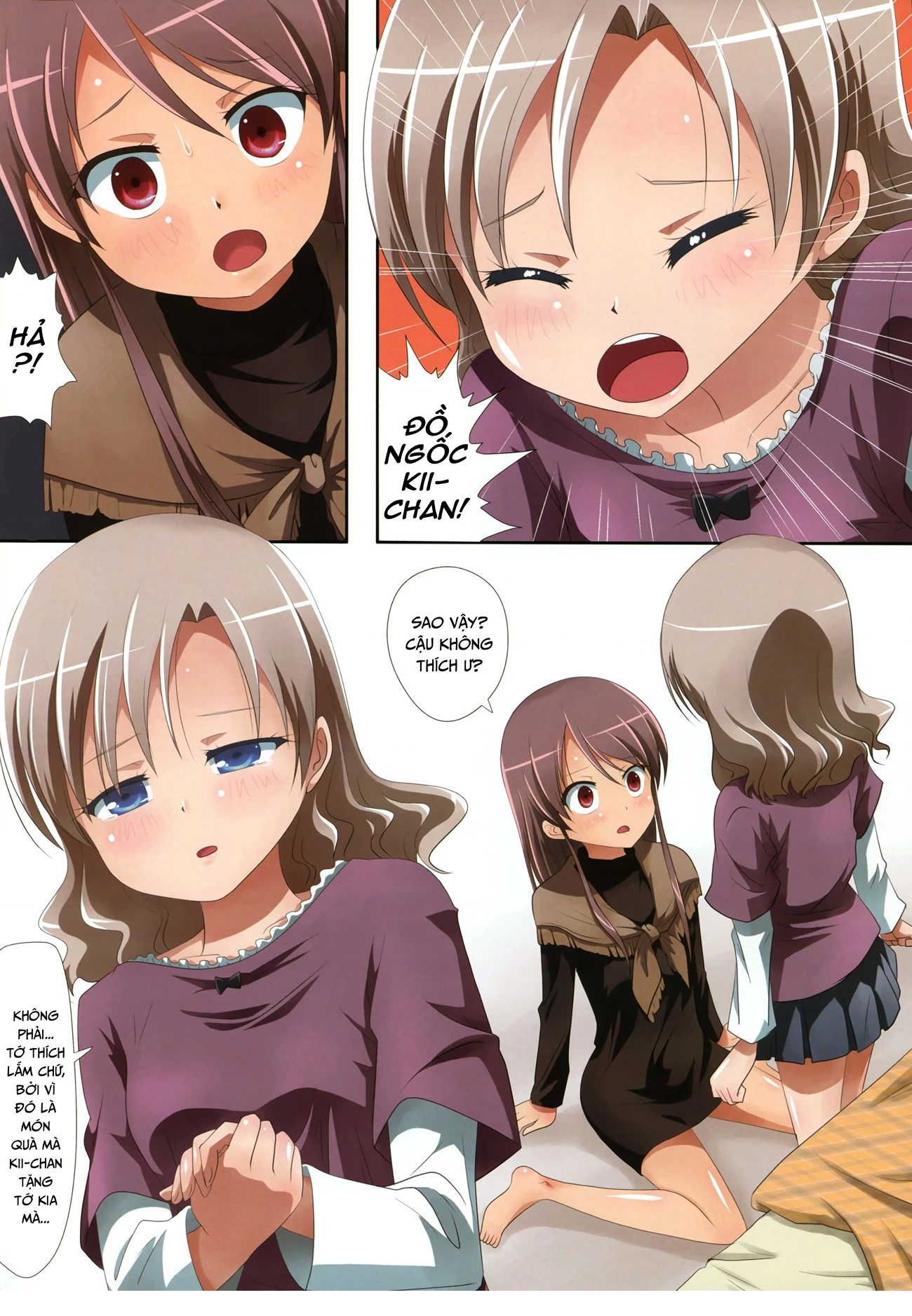 HentaiVN.net - Ảnh 18 - Kuttsukiboshi oneshots - Secret Work