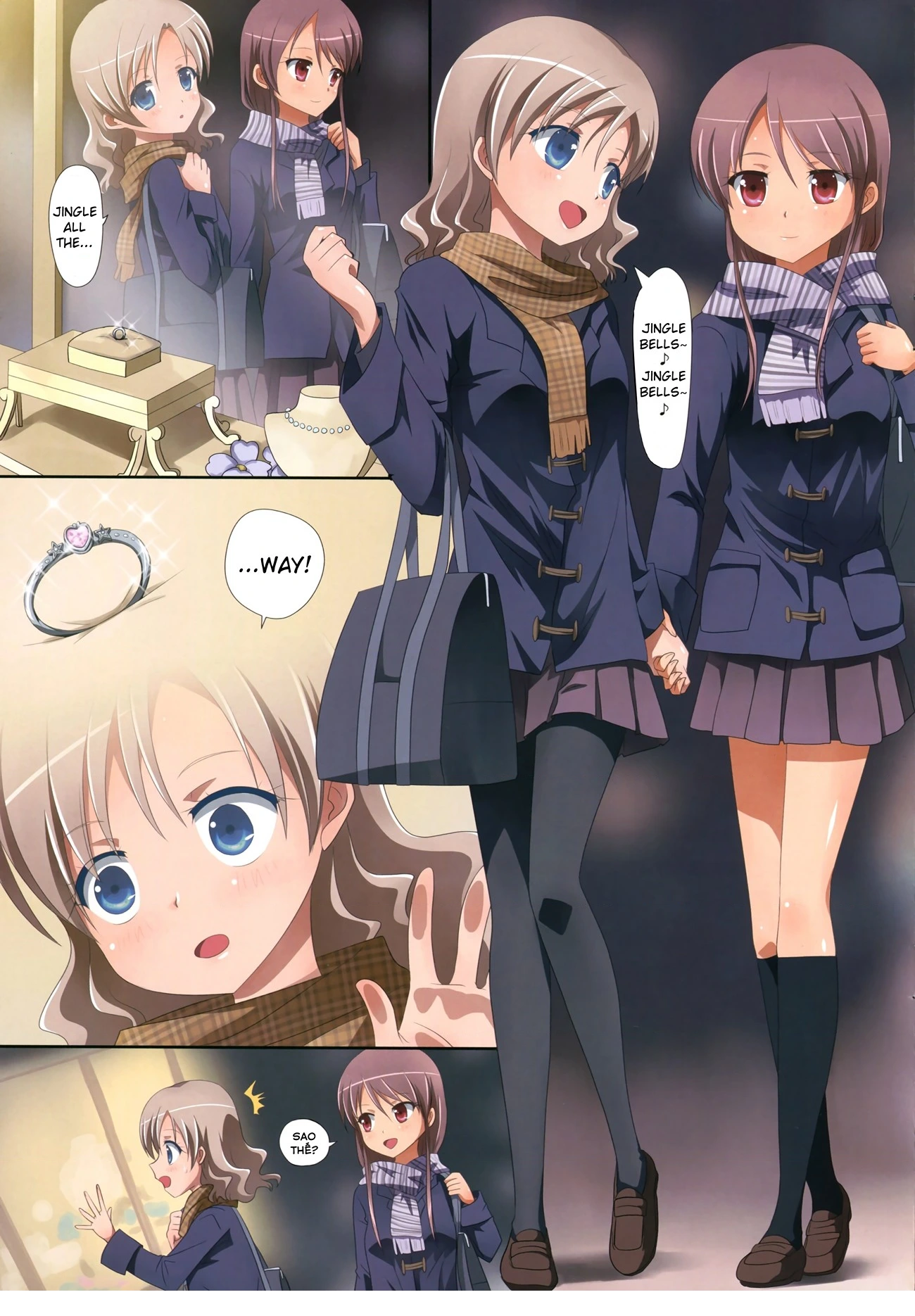 HentaiVN.net - Ảnh 3 - Kuttsukiboshi oneshots - Secret Work