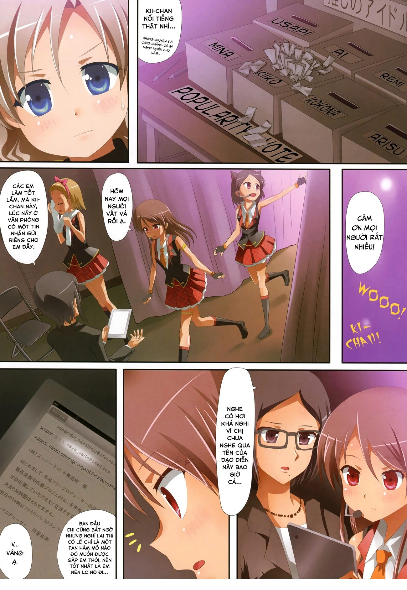 HentaiVN.net - Ảnh 9 - Kuttsukiboshi oneshots - Secret Work
