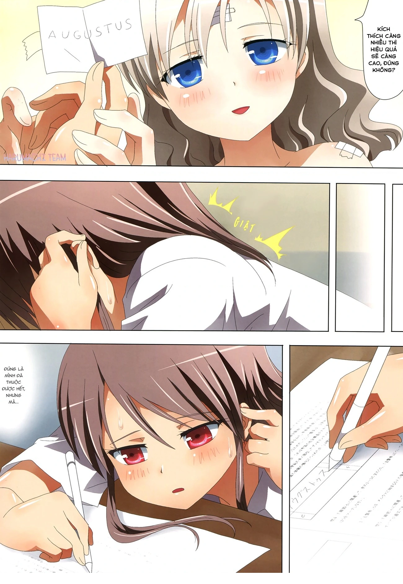 HentaiVN.net - Ảnh 10 - Kuttsukiboshi oneshots - Delusion Test