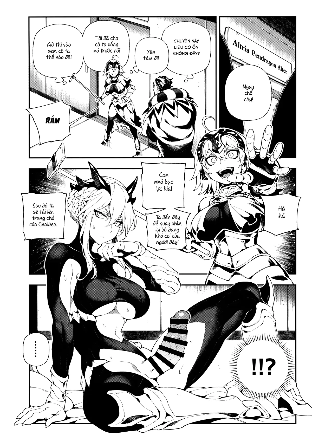 HentaiVN.net - Ảnh 4 - CHALDEA MANIA - Jeanne Alter (Fate/Grand Order) [カルデアマニア・ジャンヌオルタ (Fate/Grand Order)] - Oneshot