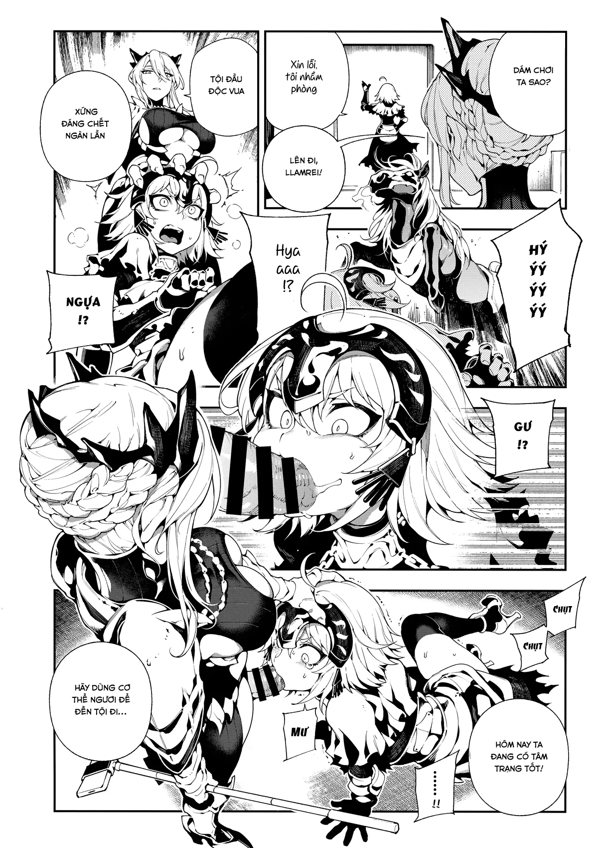 HentaiVN.net - Ảnh 6 - CHALDEA MANIA - Jeanne Alter (Fate/Grand Order) [カルデアマニア・ジャンヌオルタ (Fate/Grand Order)] - Oneshot
