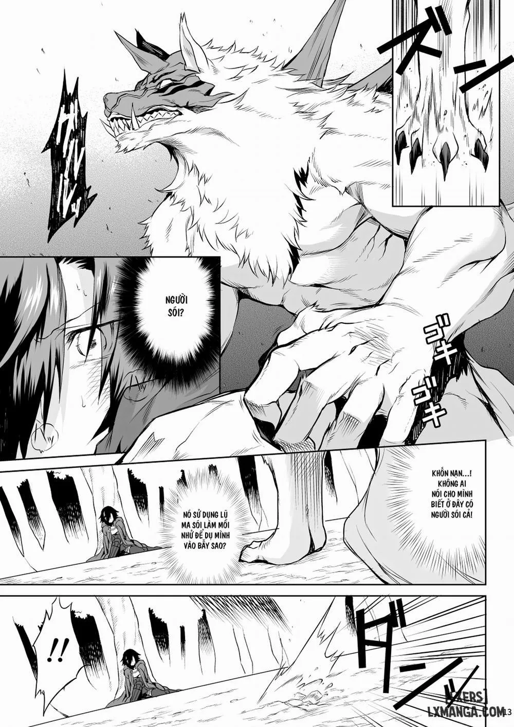 HentaiVN.net - Ảnh 11 - Chó sói quàng khăn đỏ [Little red] - Oneshot