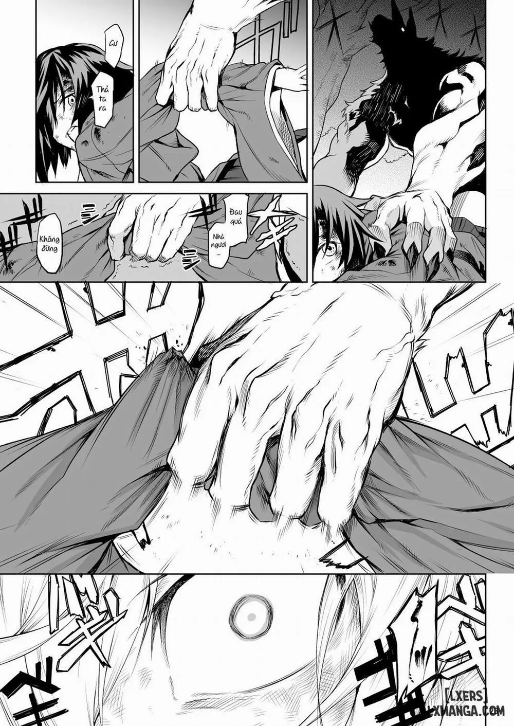 HentaiVN.net - Ảnh 21 - Chó sói quàng khăn đỏ [Little red] - Oneshot