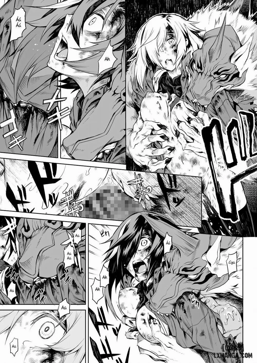 HentaiVN.net - Ảnh 27 - Chó sói quàng khăn đỏ [Little red] - Oneshot