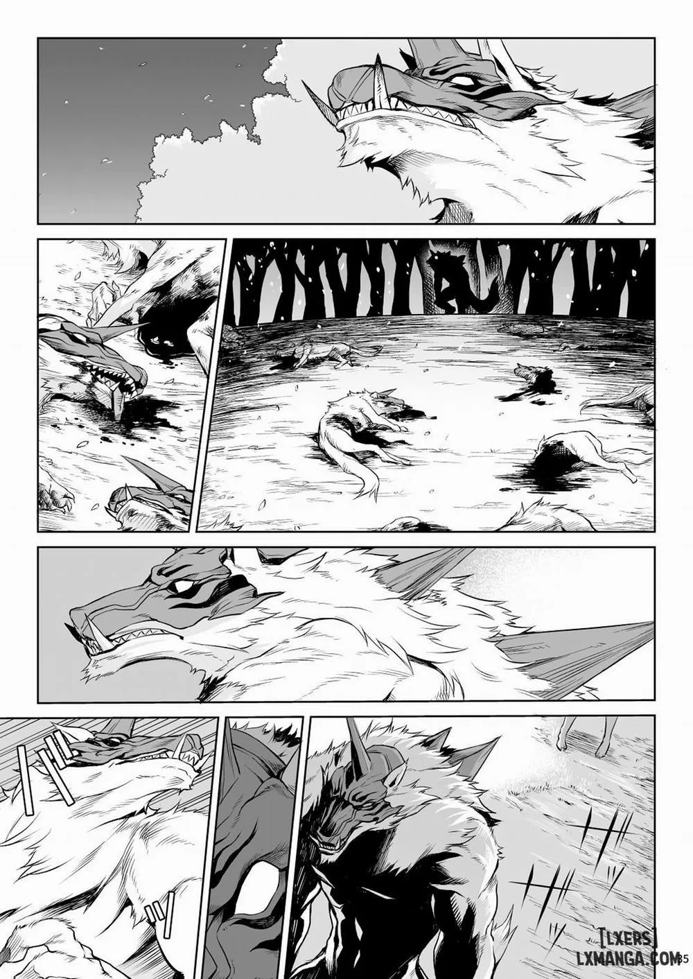 HentaiVN.net - Ảnh 33 - Chó sói quàng khăn đỏ [Little red] - Oneshot