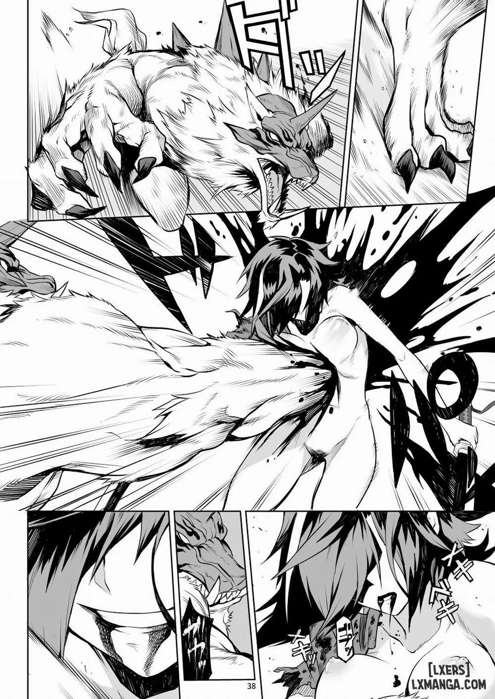 HentaiVN.net - Ảnh 36 - Chó sói quàng khăn đỏ [Little red] - Oneshot