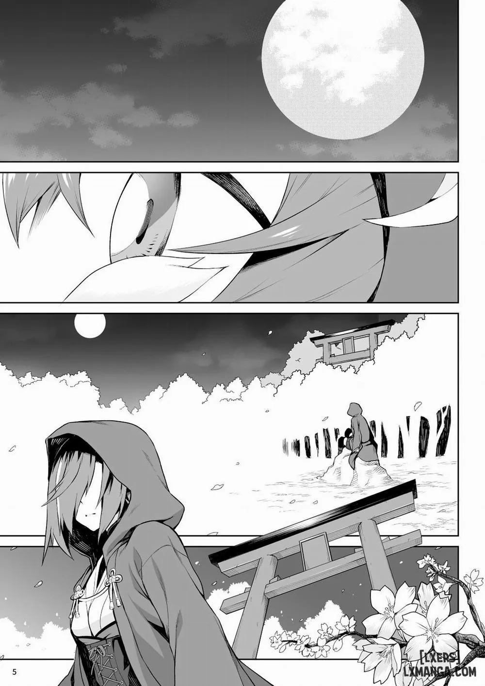 HentaiVN.net - Ảnh 4 - Chó sói quàng khăn đỏ [Little red] - Oneshot