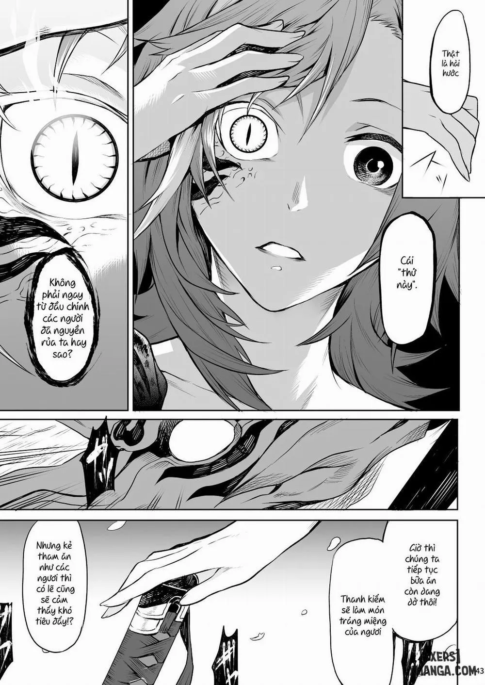 HentaiVN.net - Ảnh 41 - Chó sói quàng khăn đỏ [Little red] - Oneshot