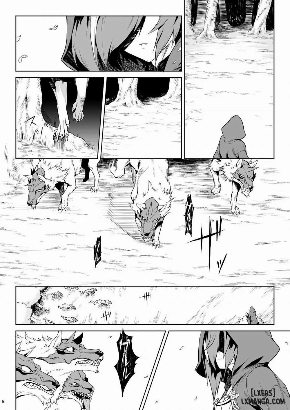 HentaiVN.net - Ảnh 5 - Chó sói quàng khăn đỏ [Little red] - Oneshot