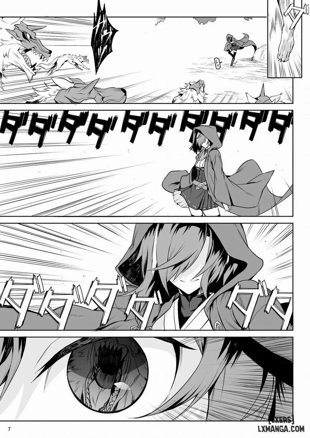 HentaiVN.net - Ảnh 6 - Chó sói quàng khăn đỏ [Little red] - Oneshot