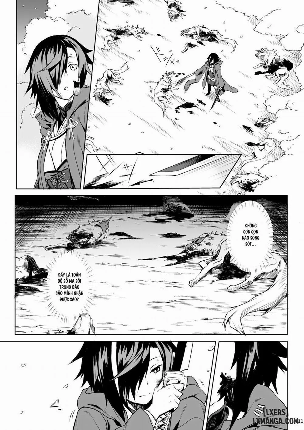 HentaiVN.net - Ảnh 9 - Chó sói quàng khăn đỏ [Little red] - Oneshot