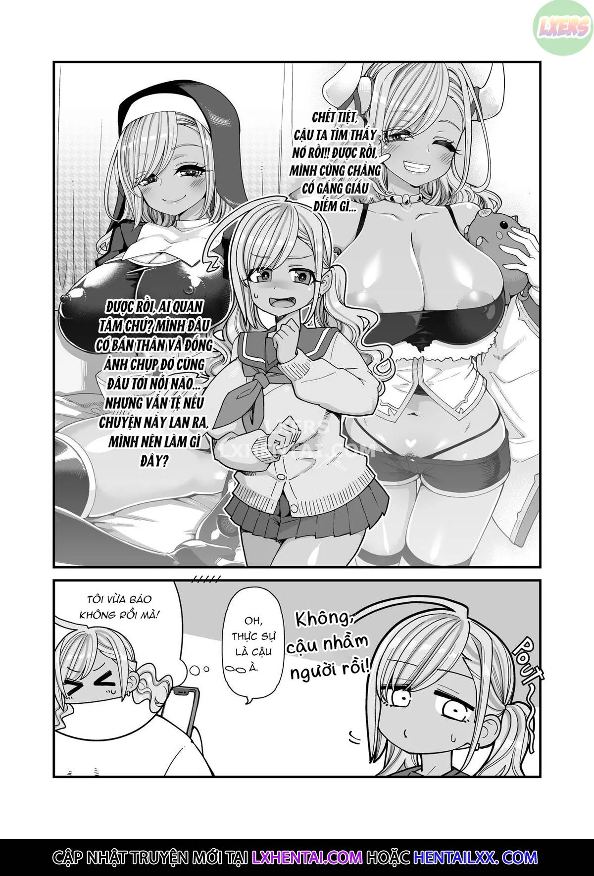 HentaiVN.net - Ảnh 10 - Big Boobs JK Toilet Girl Debut [Bakunyuu JK Obenjo Debut] - Oneshot