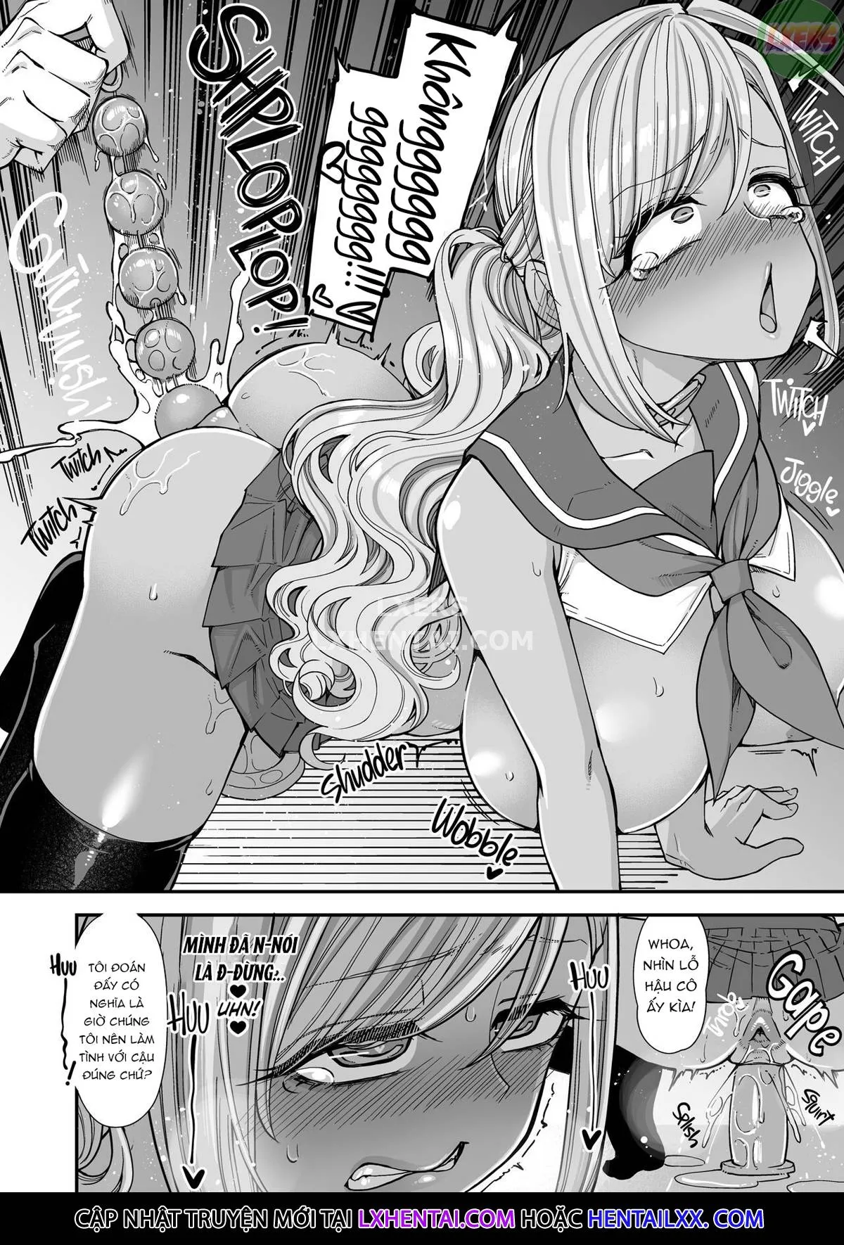 HentaiVN.net - Ảnh 29 - Big Boobs JK Toilet Girl Debut [Bakunyuu JK Obenjo Debut] - Oneshot