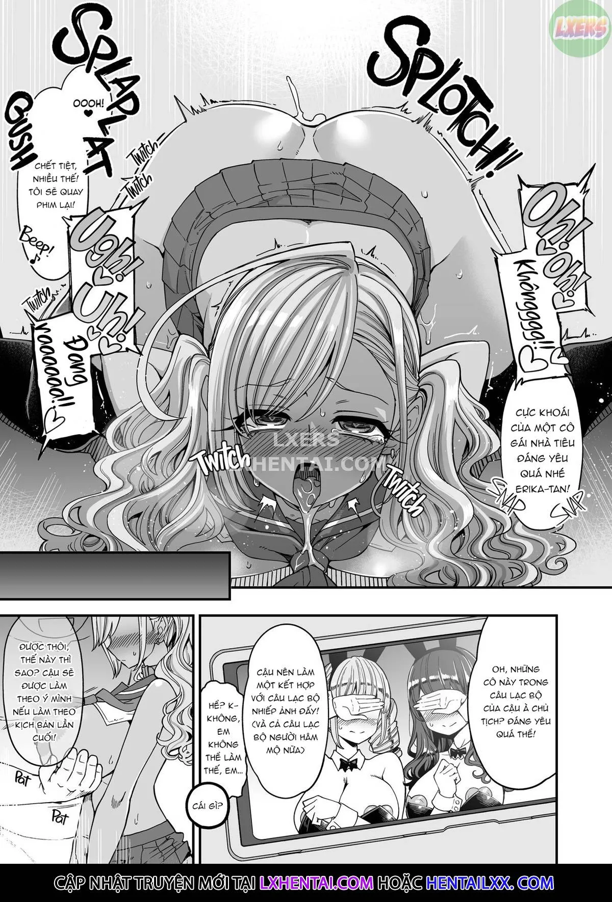 HentaiVN.net - Ảnh 34 - Big Boobs JK Toilet Girl Debut [Bakunyuu JK Obenjo Debut] - Oneshot
