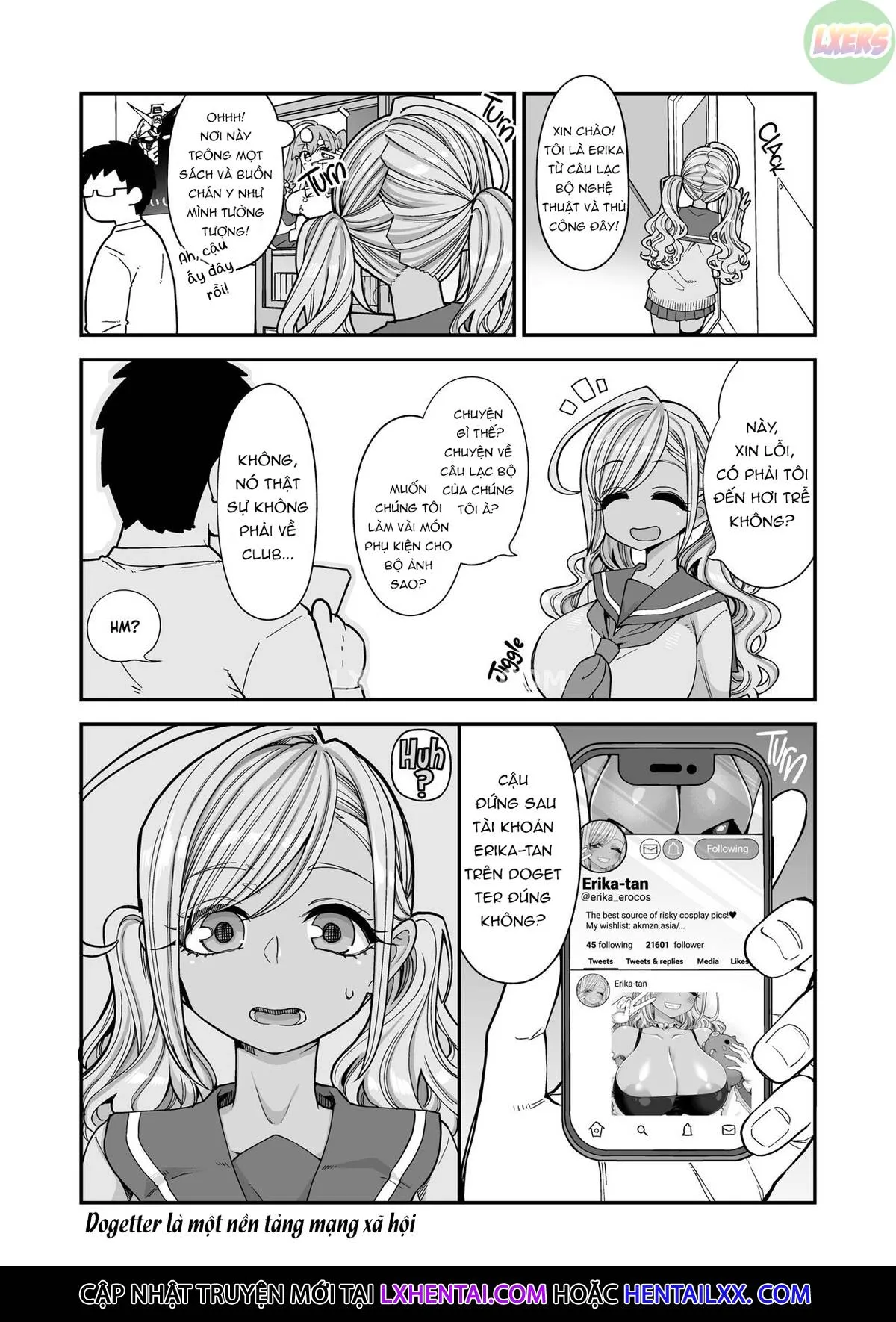 HentaiVN.net - Ảnh 9 - Big Boobs JK Toilet Girl Debut [Bakunyuu JK Obenjo Debut] - Oneshot