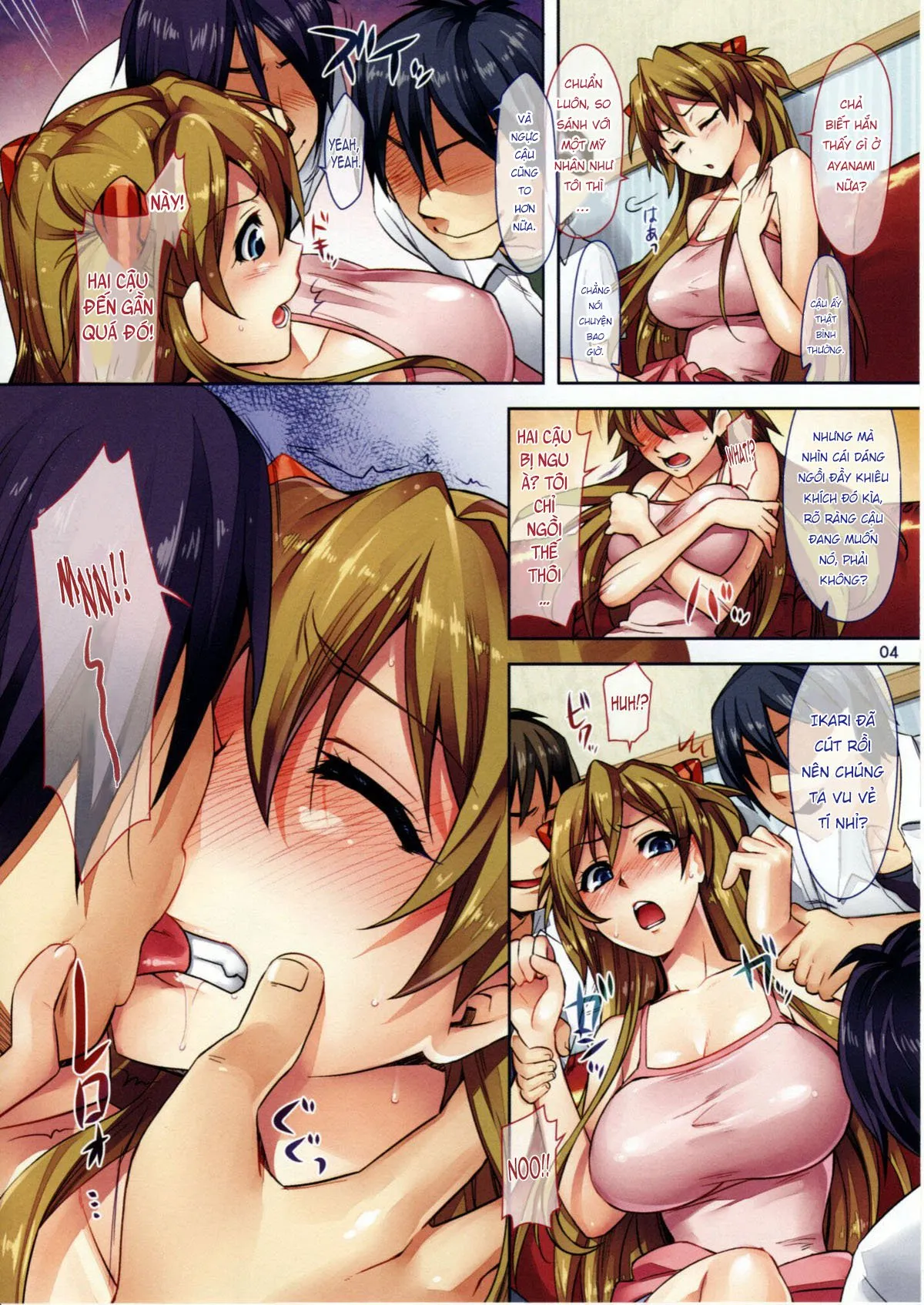 HentaiVN.net - Ảnh 5 - Đụ tàn bạo Asuka - Oneshot