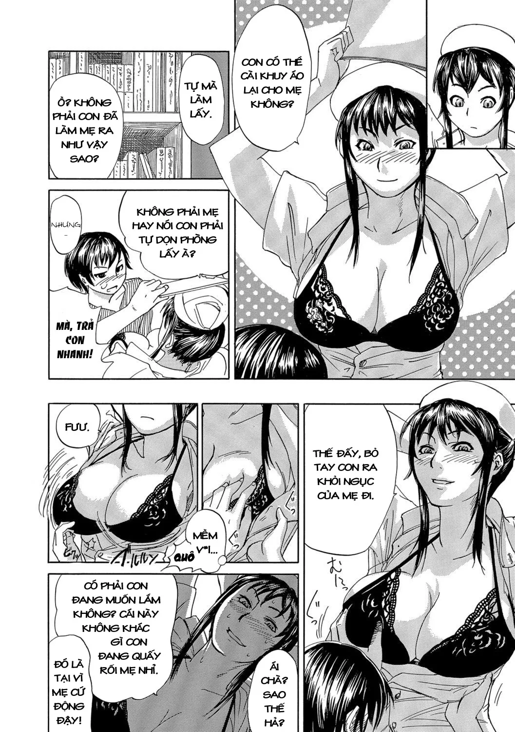 HentaiVN.net - Ảnh 10 - Mẹ Thích Thì Mẹ Quất Thôi!! [Okinimesu Mama - Preferred Mom (Web Comic Toutetsu Vol. 10) ; お気に召すママ (Web コミックトウテツ Vol.10)] - Oneshot