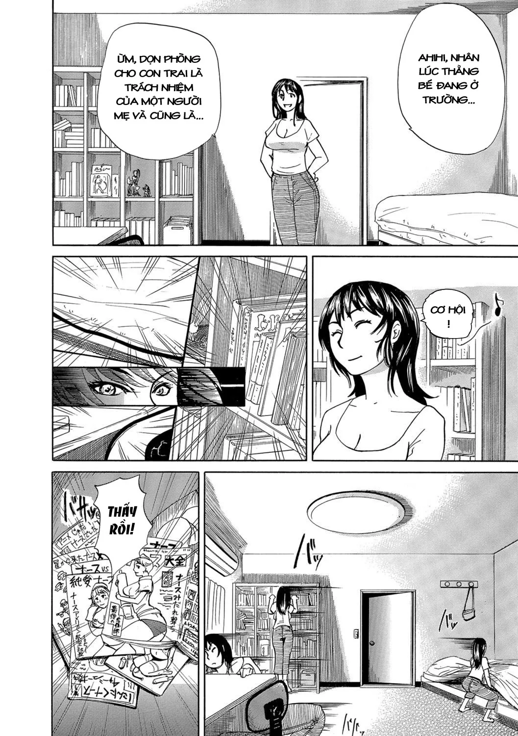 HentaiVN.net - Ảnh 6 - Mẹ Thích Thì Mẹ Quất Thôi!! [Okinimesu Mama - Preferred Mom (Web Comic Toutetsu Vol. 10) ; お気に召すママ (Web コミックトウテツ Vol.10)] - Oneshot