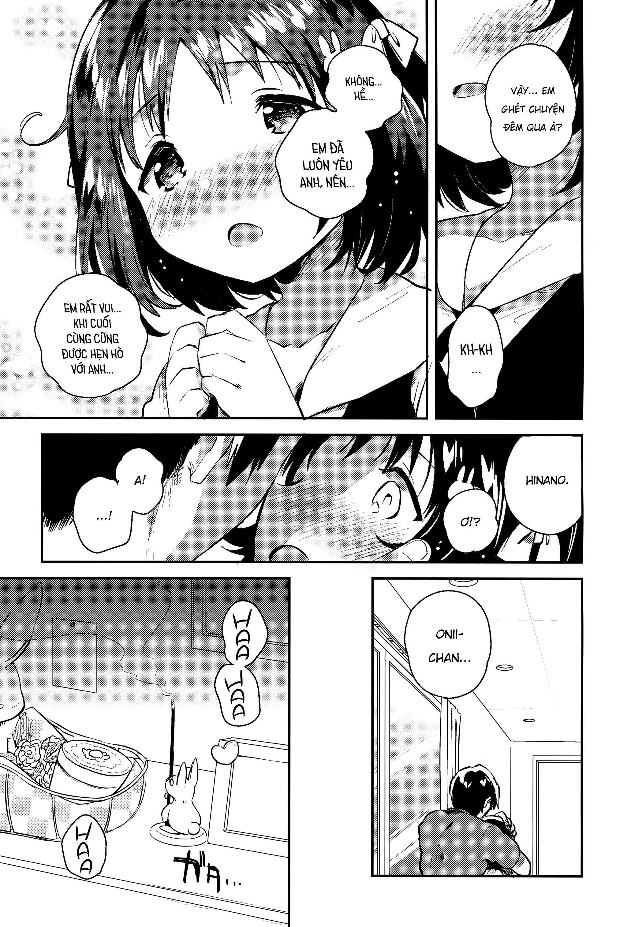 HentaiVN.net - Ảnh 7 - Em Gái Tôi Đã Từ Chối Tôi [Imouto wa Boku o Futta; My Little Sister Turned Me Down.; 妹は僕を振った] - Oneshot