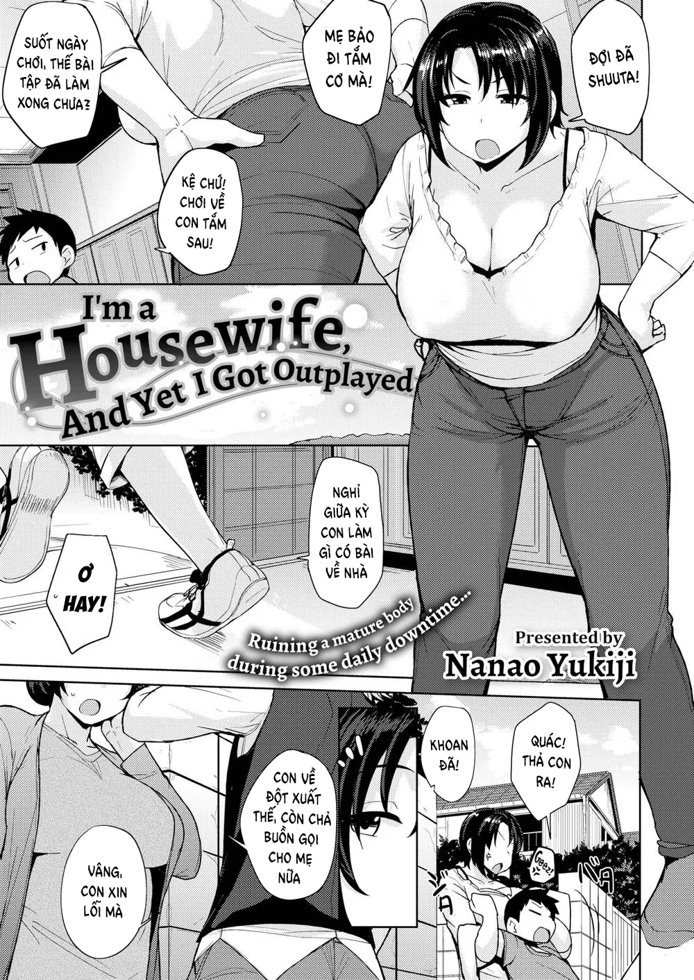 HentaiVN.net - Ảnh 2 - I’m a Housewife, and Yet I Got Outplayed - Oneshot