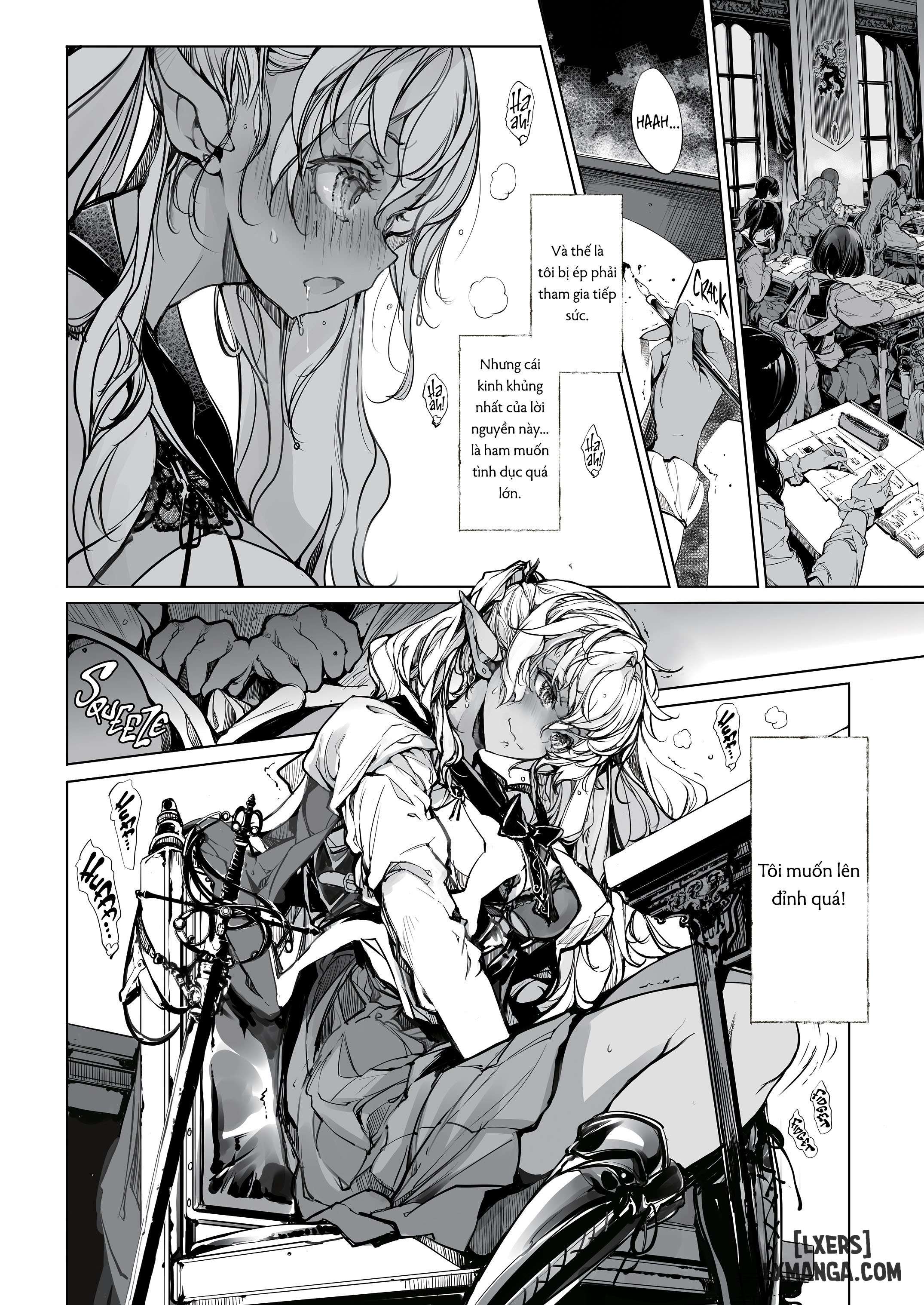 HentaiVN.net - Ảnh 15 - The Maiden Knights: Secrets - Oneshot