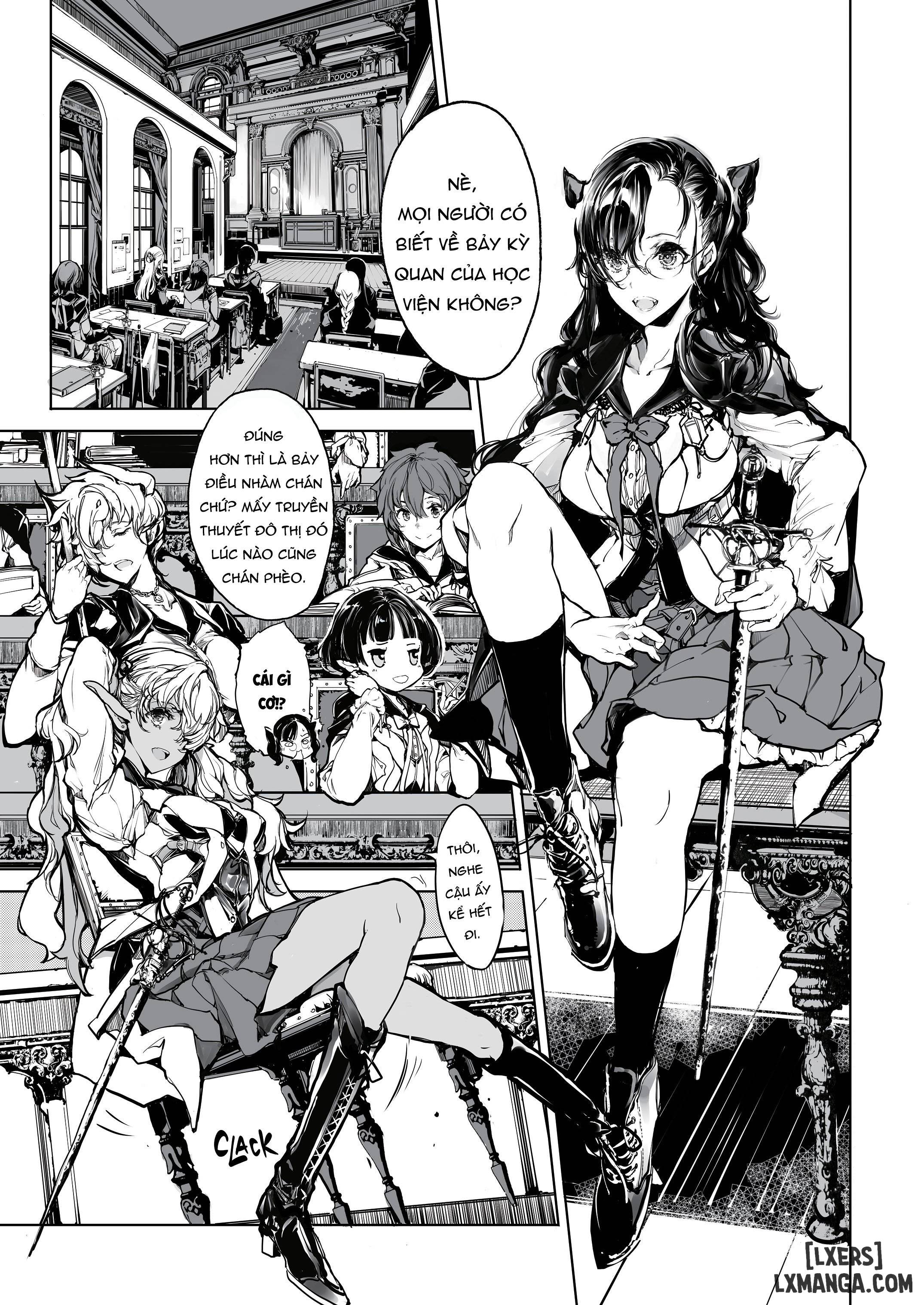 HentaiVN.net - Ảnh 3 - The Maiden Knights: Secrets - Oneshot