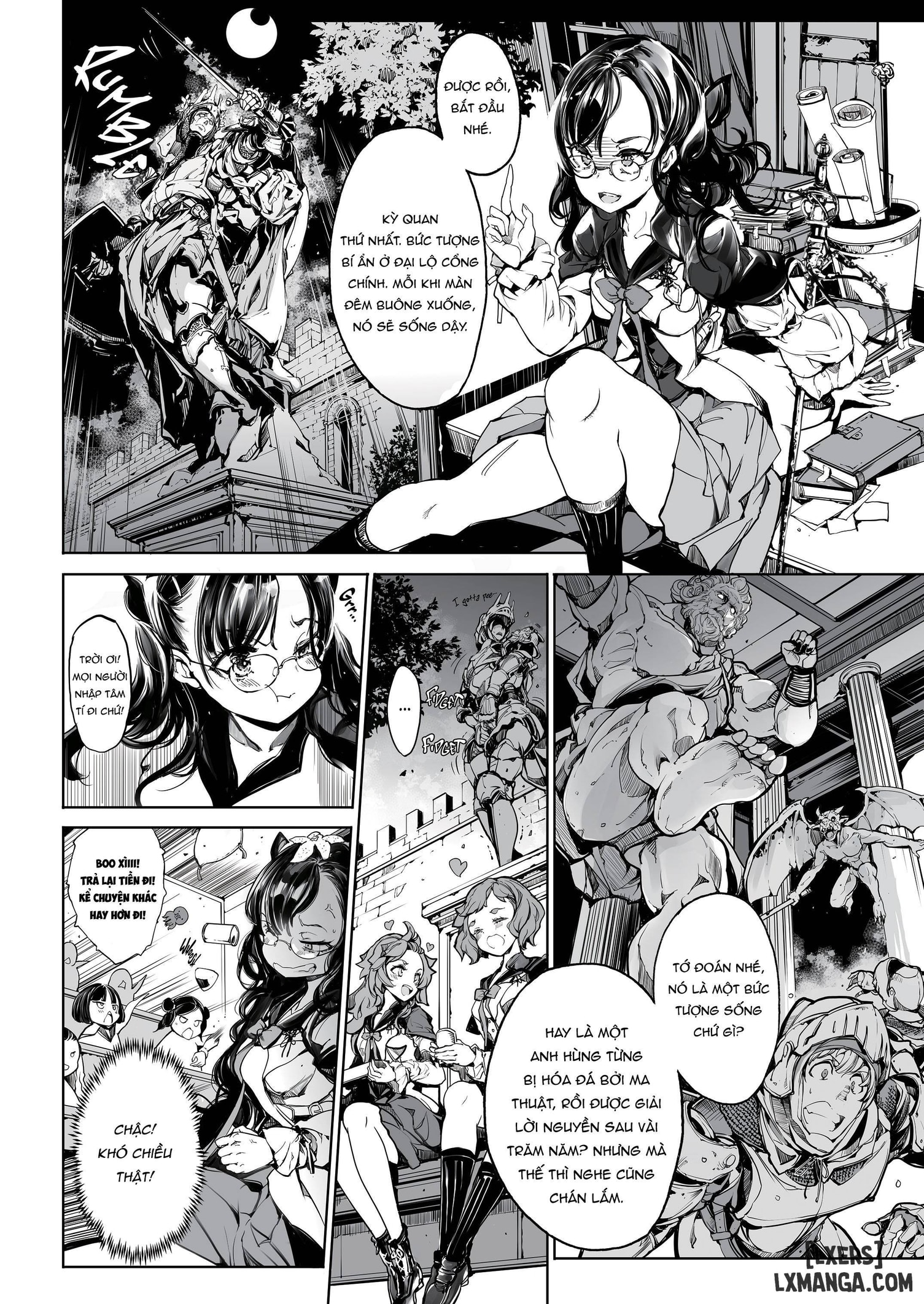 HentaiVN.net - Ảnh 4 - The Maiden Knights: Secrets - Oneshot