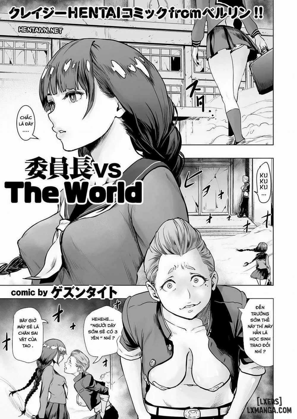 HentaiVN.net - Ảnh 1 - Iinchou Vs The World - Oneshot
