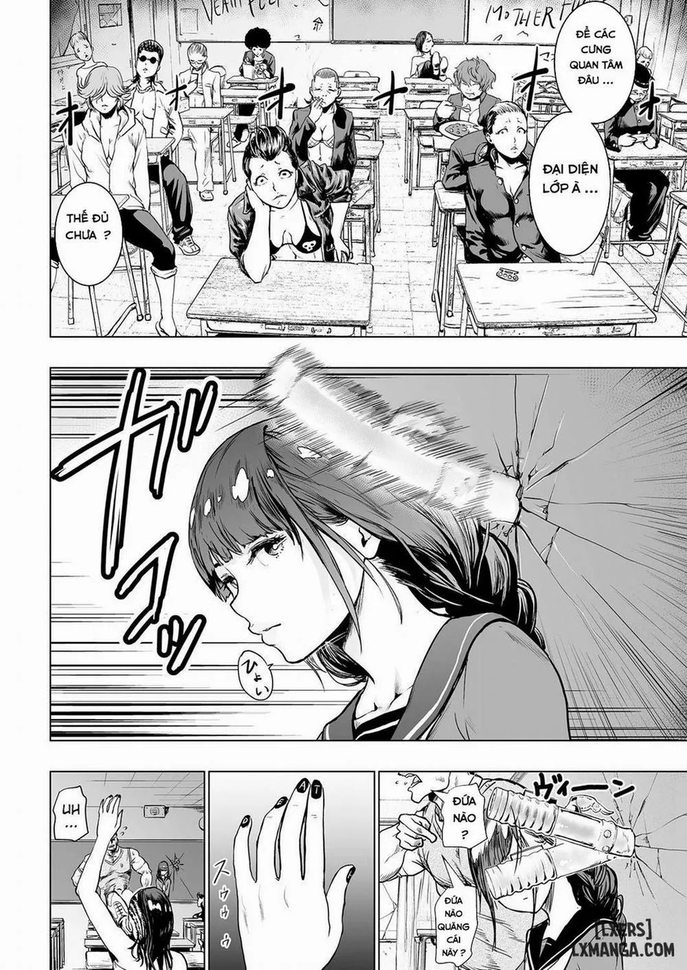 HentaiVN.net - Ảnh 6 - Iinchou Vs The World - Oneshot