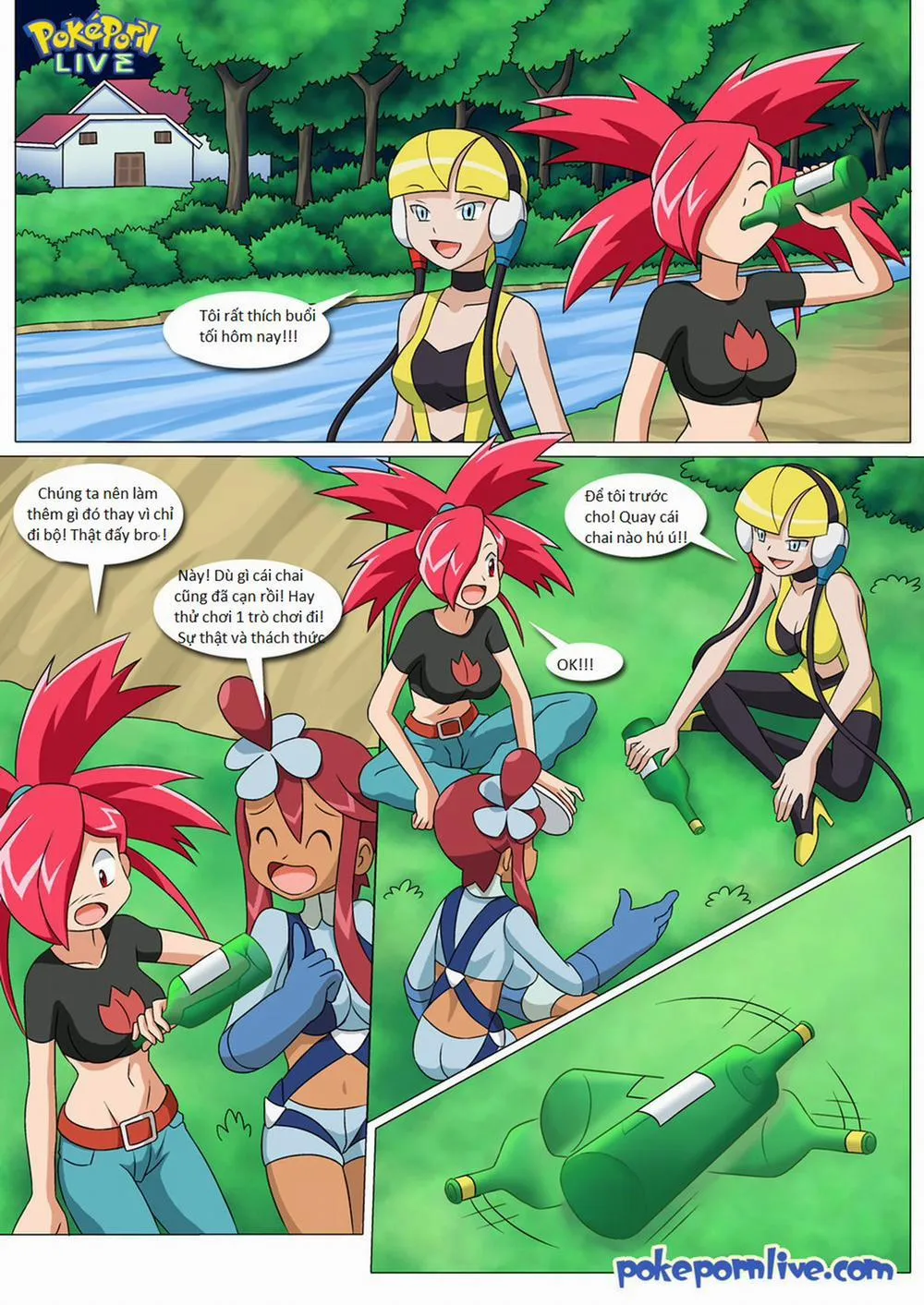 HentaiVN.net - Ảnh 4 - Truth or Dare (Pokemon) - Oneshot
