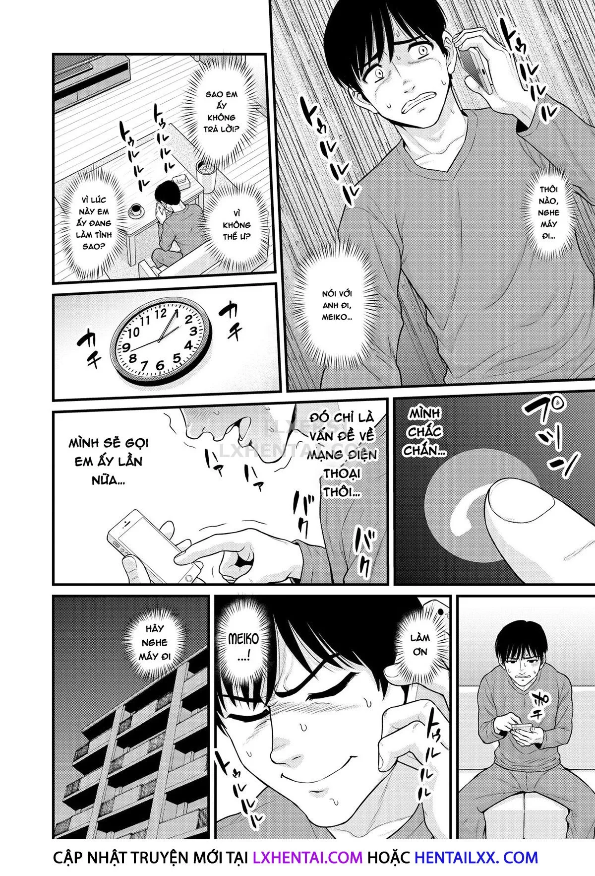 HentaiVN.net - Ảnh 14 - Mimamori Moto Bitch [Watching Over the Poor Bitch] - Oneshot - Có che
