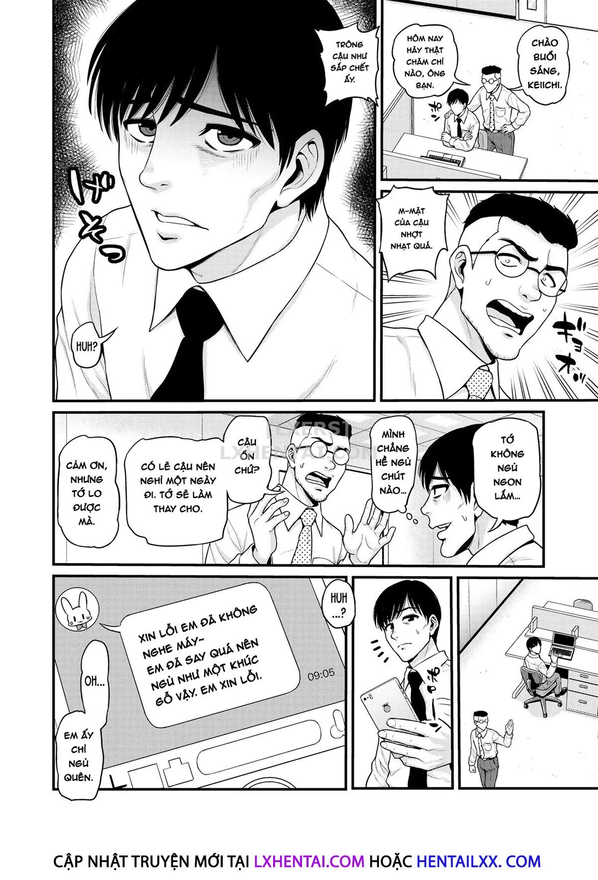 HentaiVN.net - Ảnh 16 - Mimamori Moto Bitch [Watching Over the Poor Bitch] - Oneshot - Có che