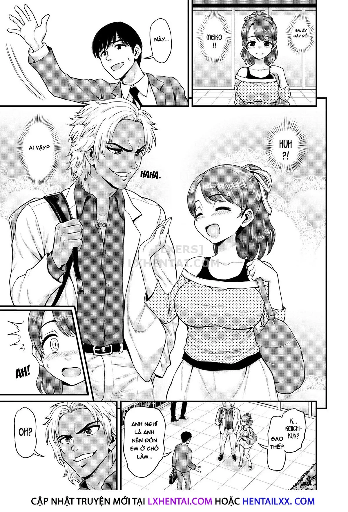 HentaiVN.net - Ảnh 19 - Mimamori Moto Bitch [Watching Over the Poor Bitch] - Oneshot - Có che