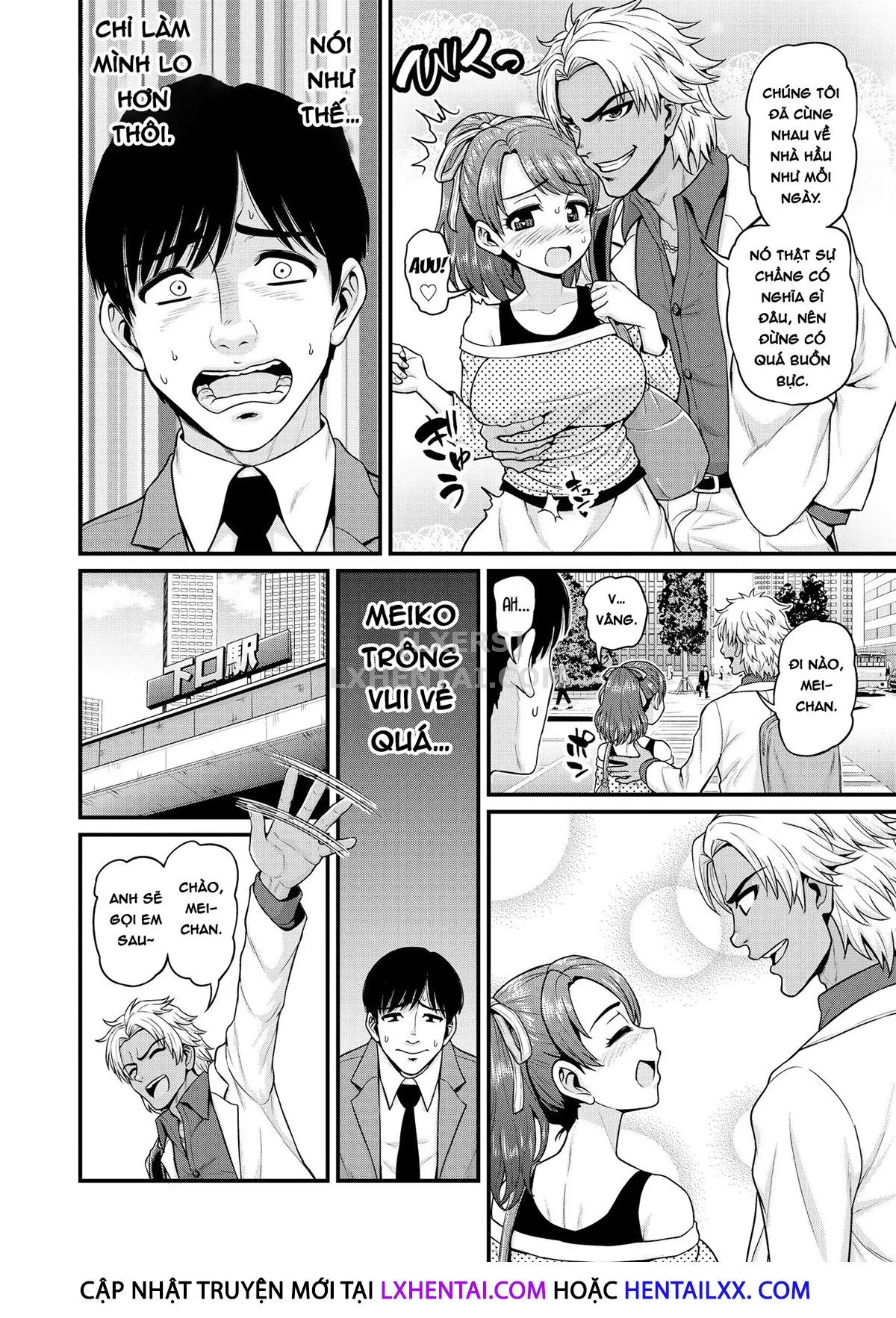 HentaiVN.net - Ảnh 26 - Mimamori Moto Bitch [Watching Over the Poor Bitch] - Oneshot - Có che