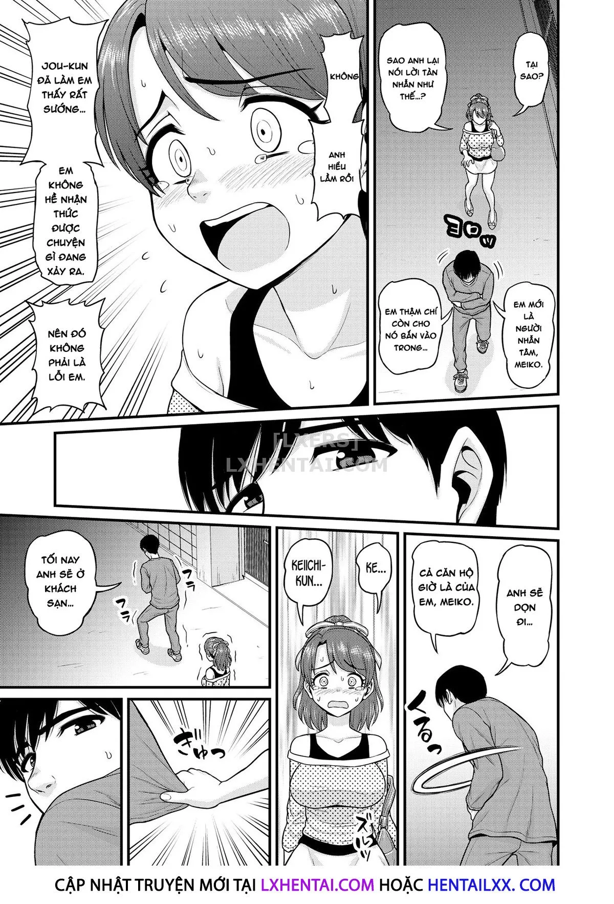 HentaiVN.net - Ảnh 59 - Mimamori Moto Bitch [Watching Over the Poor Bitch] - Oneshot - Có che