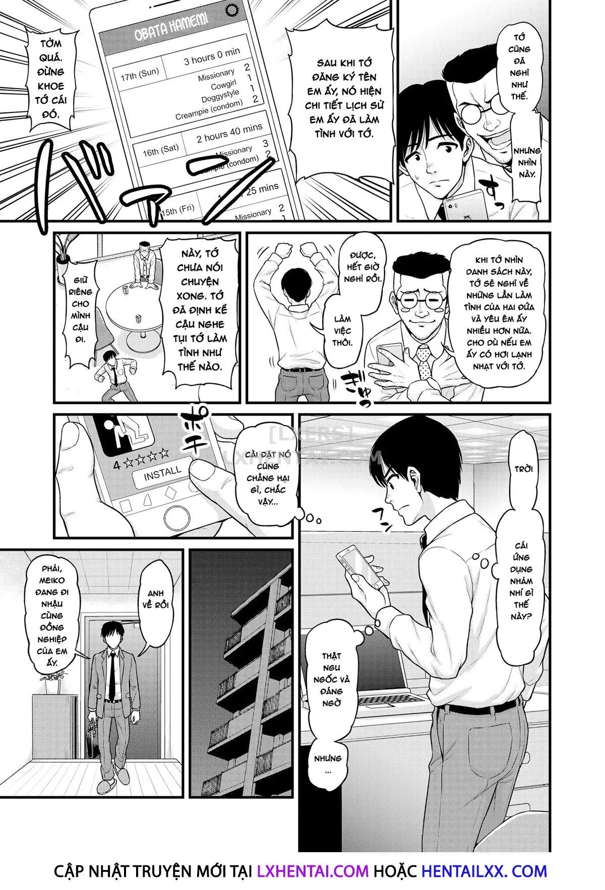 HentaiVN.net - Ảnh 7 - Mimamori Moto Bitch [Watching Over the Poor Bitch] - Oneshot - Có che