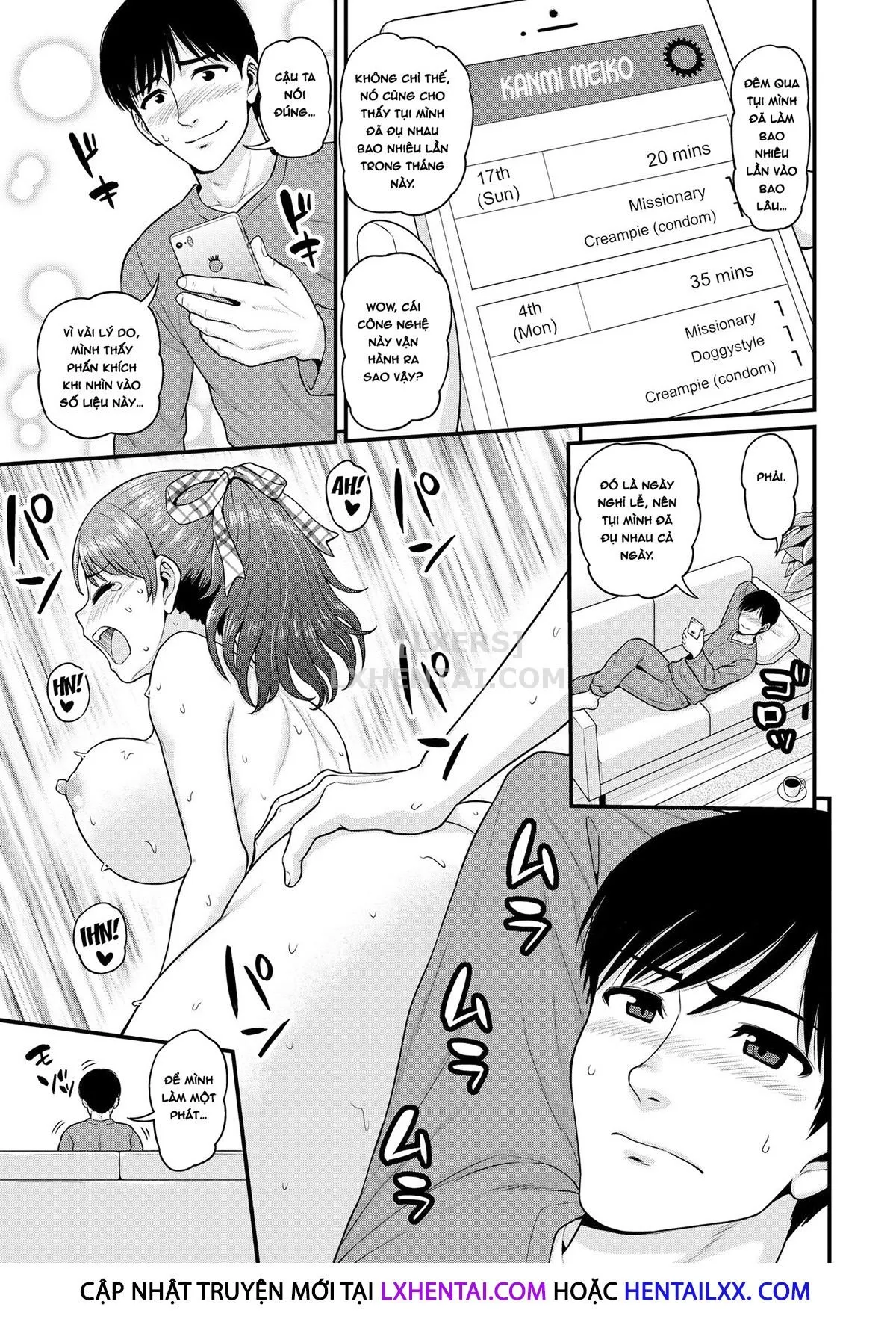 HentaiVN.net - Ảnh 9 - Mimamori Moto Bitch [Watching Over the Poor Bitch] - Oneshot - Có che