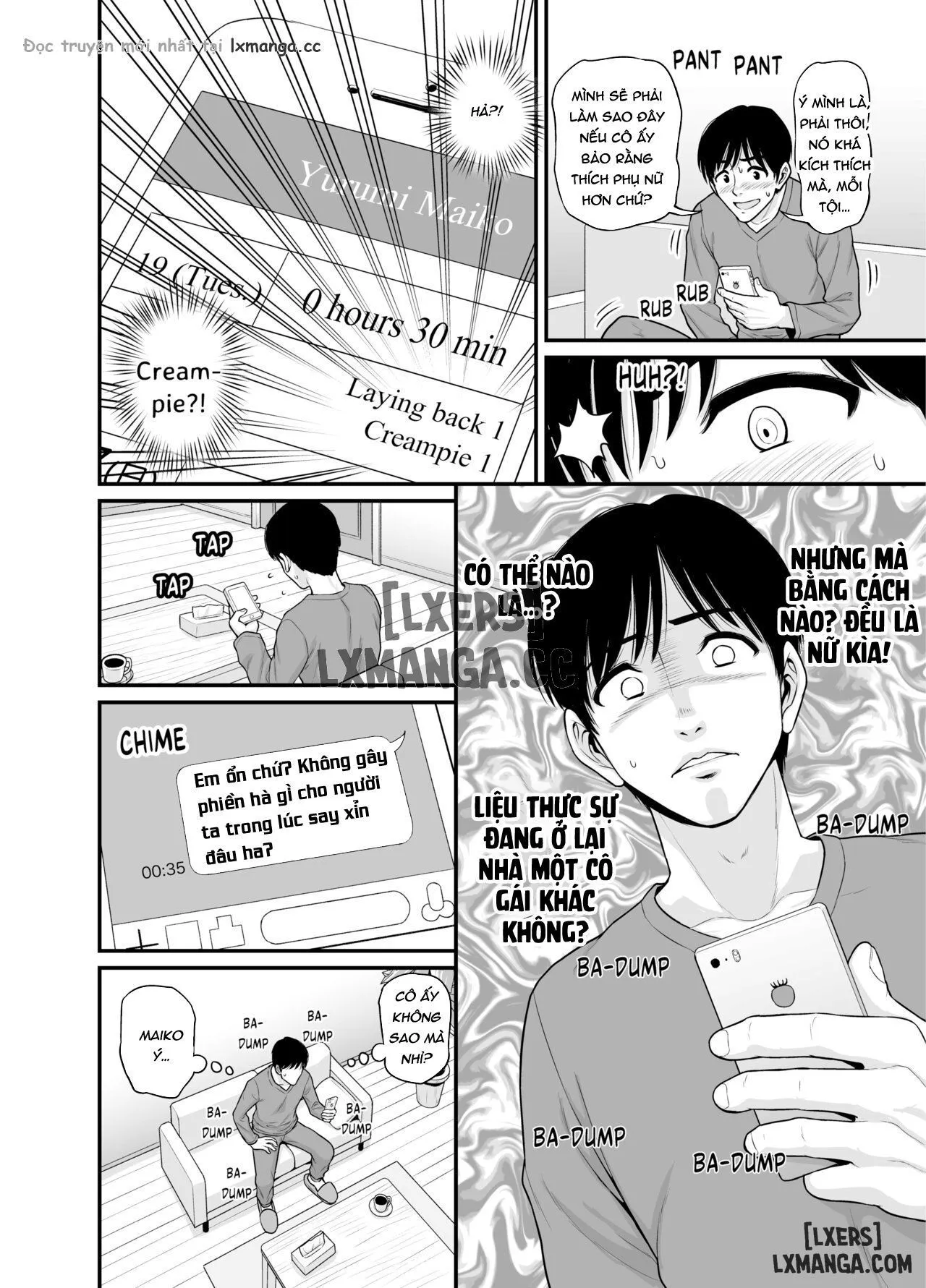 HentaiVN.net - Ảnh 12 - Mimamori Moto Bitch [Watching Over the Poor Bitch] - Oneshot - Không che