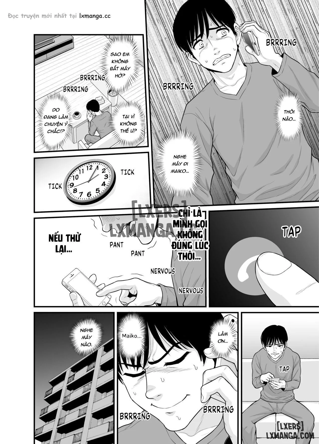 HentaiVN.net - Ảnh 14 - Mimamori Moto Bitch [Watching Over the Poor Bitch] - Oneshot - Không che