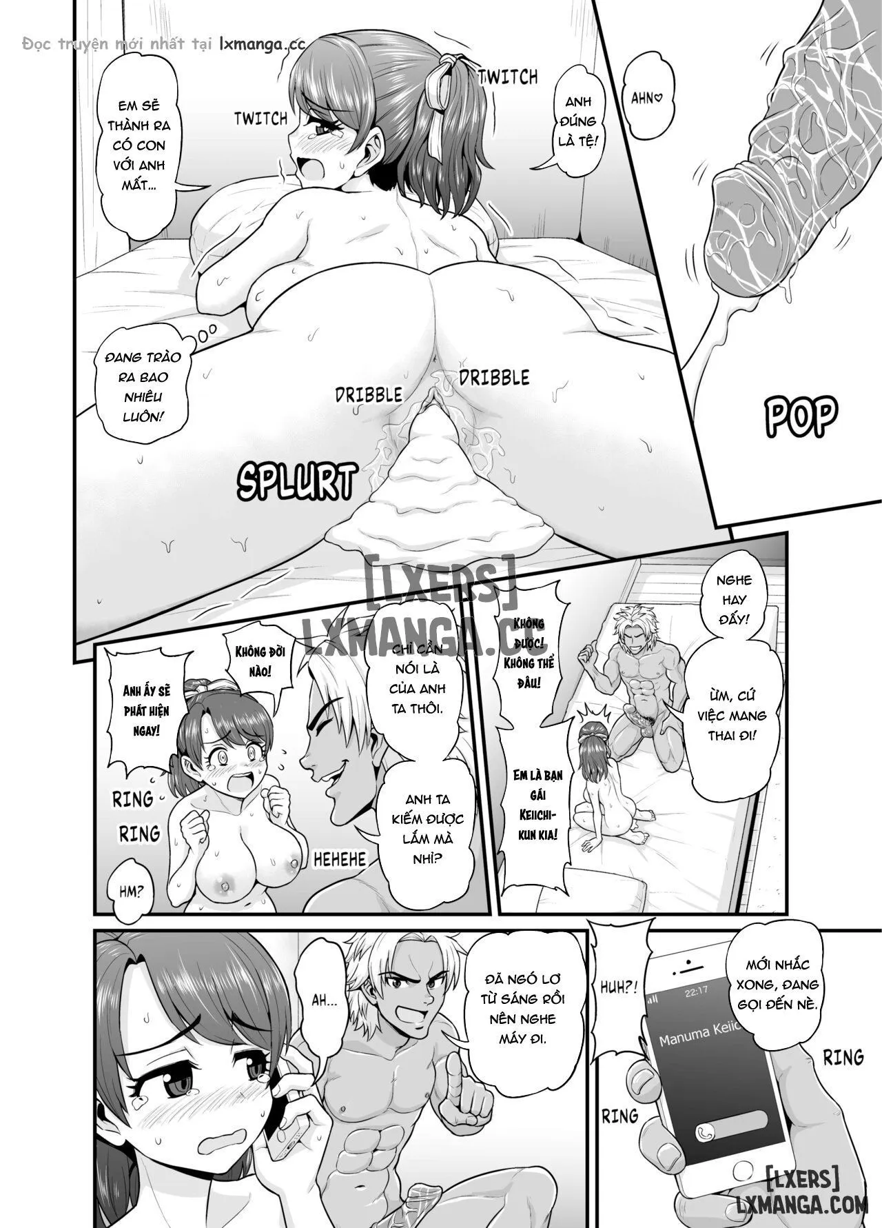 HentaiVN.net - Ảnh 42 - Mimamori Moto Bitch [Watching Over the Poor Bitch] - Oneshot - Không che